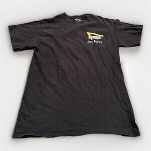 In N Out Burger Mens Black Las Vegas Short Sleeve Graphic Tee T-Shirt Size S